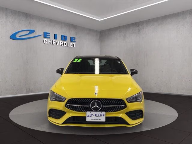 2023 Sun Yellow Mercedes-Benz CLA CLA 250 AWD Sedan
