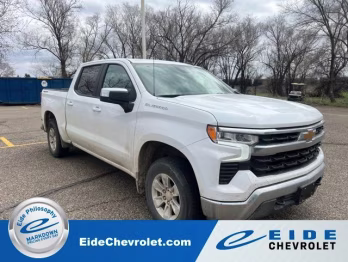 2024 Summit White Chevrolet Silverado 1500 LT 4X4 Truck