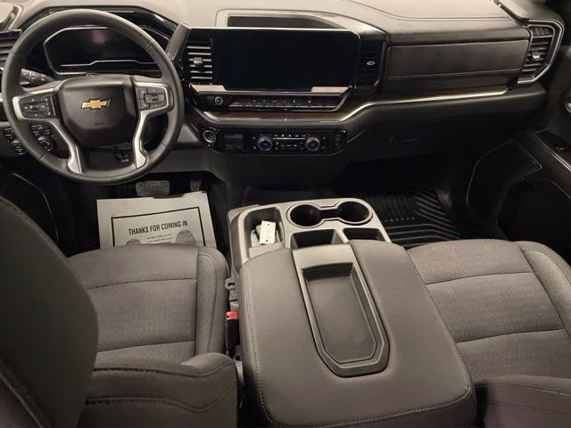 2024 Summit White Chevrolet Silverado 1500 LT 4X4 Truck