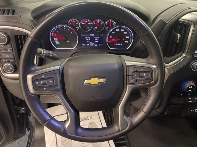 2022 Northsky Blue Metallic Chevrolet Silverado 1500 LTD LT 4X4 Truck