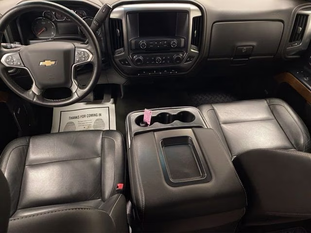 2017 Black Chevrolet Silverado 1500 LTZ 4X4 Truck