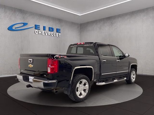 2017 Black Chevrolet Silverado 1500 LTZ 4X4 Truck