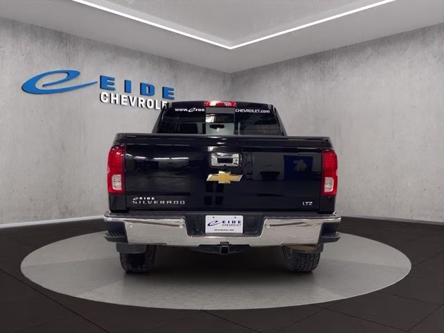 2017 Black Chevrolet Silverado 1500 LTZ 4X4 Truck
