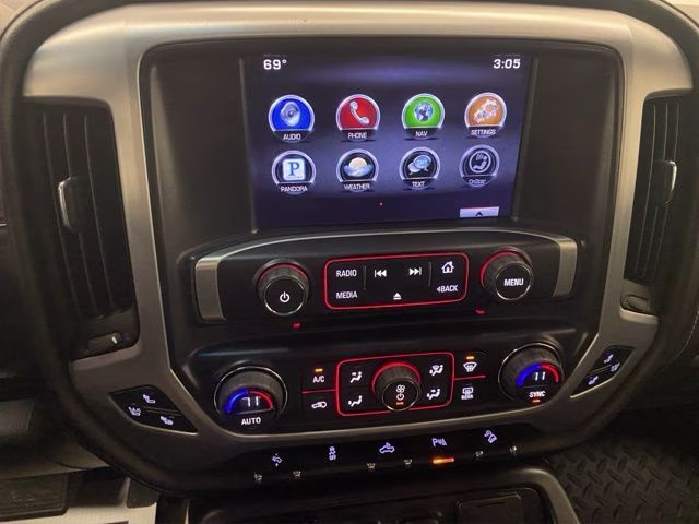 2015 Light Steel Gray Metallic GMC Sierra 1500 SLT 4X4 Truck