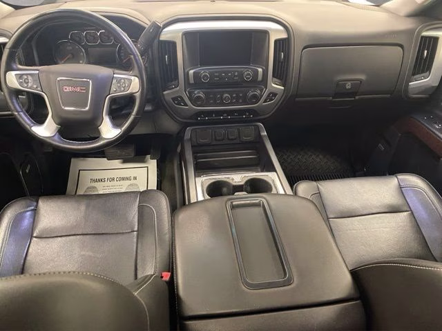 2015 Light Steel Gray Metallic GMC Sierra 1500 SLT 4X4 Truck