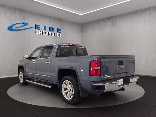 2015 Light Steel Gray Metallic GMC Sierra 1500 SLT 4X4 Truck