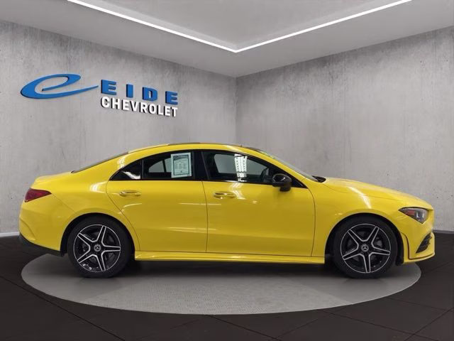 2023 Sun Yellow Mercedes-Benz CLA CLA 250 AWD Sedan