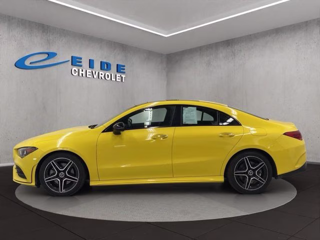 2023 Sun Yellow Mercedes-Benz CLA CLA 250 AWD Sedan