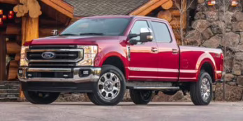 2020 White Ford Super Duty F-350 SRW Lariat 4X4 Truck