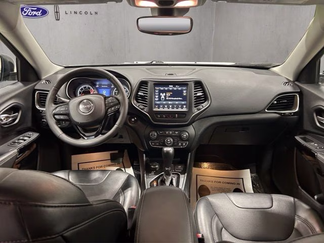 2023 Bright White Clearcoat Jeep Cherokee Altitude 4X4 SUV