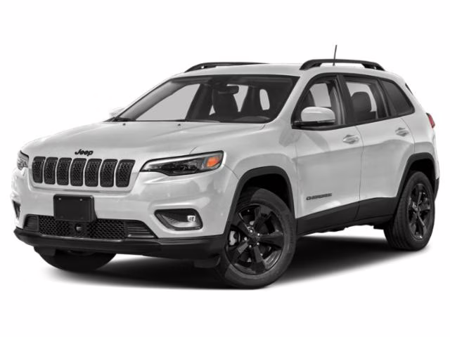 2023 Bright White Clearcoat Jeep Cherokee Altitude 4X4 SUV
