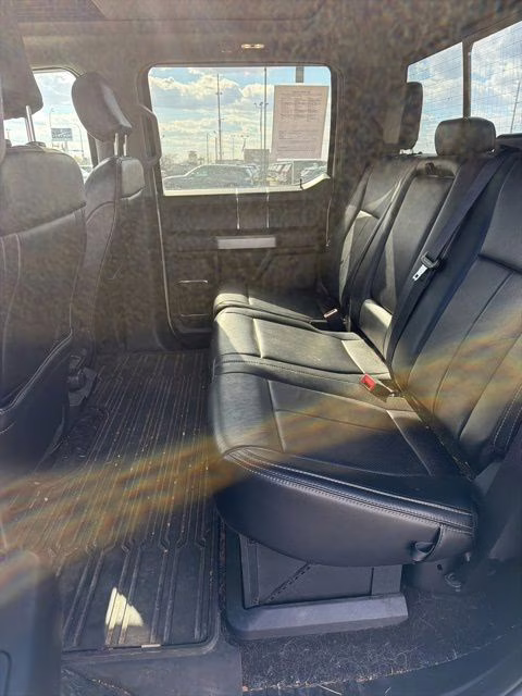 2020 Star White Metallic Tri-Coat Ford Super Duty F-350 SRW Lariat 4X4 Truck