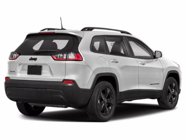 2023 Bright White Clearcoat Jeep Cherokee Altitude 4X4 SUV