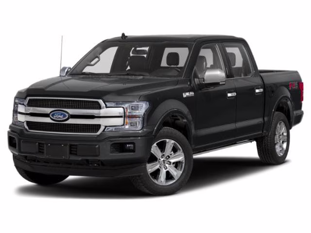 2019 Agate Black Metallic Ford F-150 Platinum RWD Truck