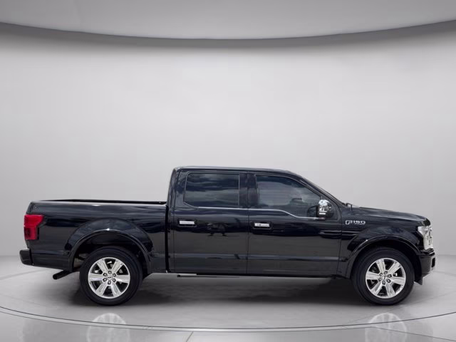 2019 Agate Black Metallic Ford F-150 Platinum RWD Truck