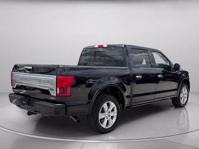 2019 Agate Black Metallic Ford F-150 Platinum RWD Truck