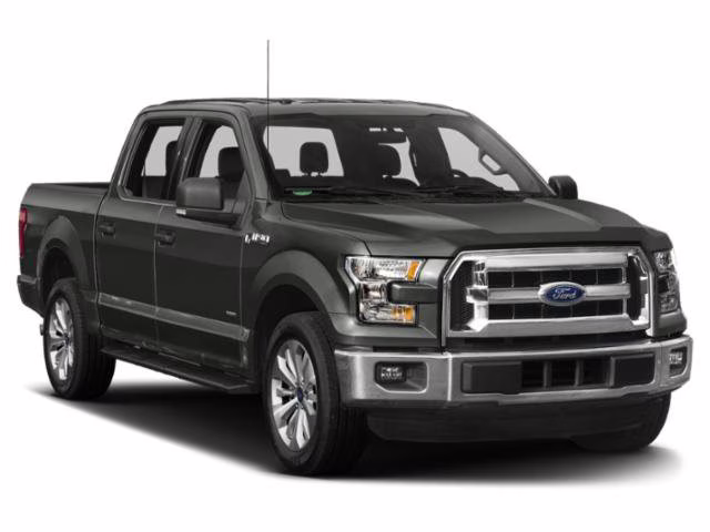 2015 Black Ford F-150 XLT RWD Truck