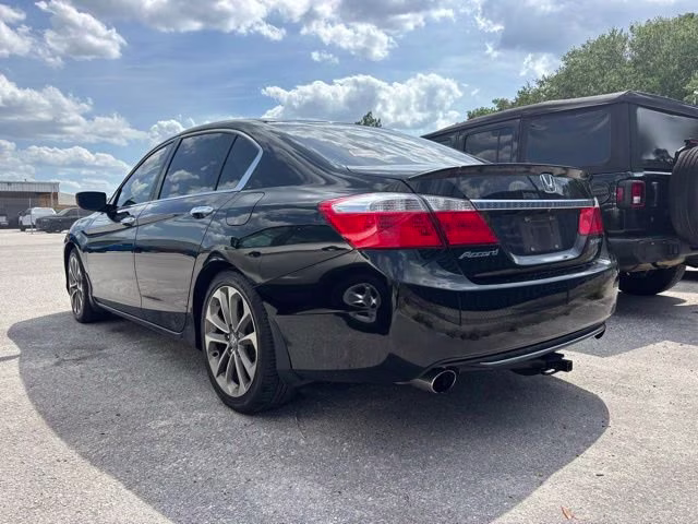 2015 Crystal Black Pearl Honda Accord Sedan Sport FWD Sedan