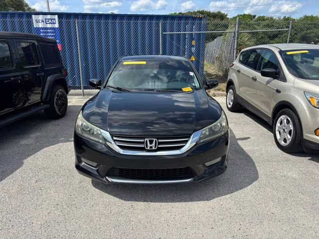2015 Crystal Black Pearl Honda Accord Sedan Sport FWD Sedan