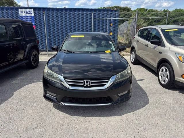 2015 Crystal Black Pearl Honda Accord Sedan Sport FWD Sedan
