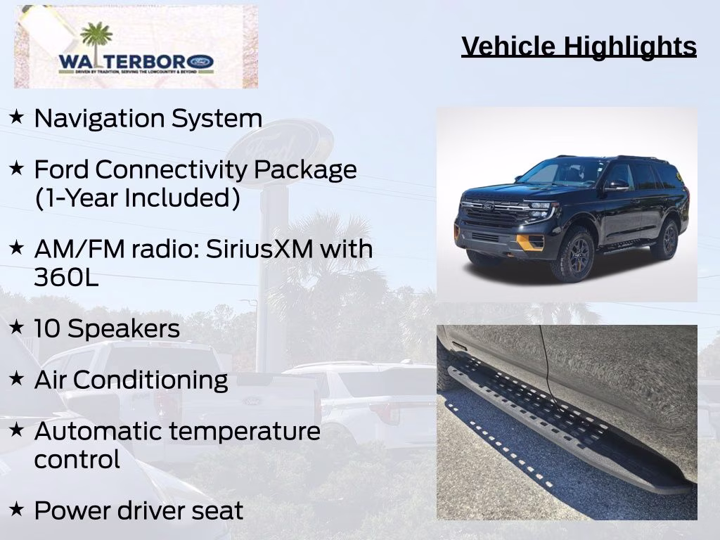 2026 Agate Black Metallic Ford Expedition Tremor 4X4 SUV