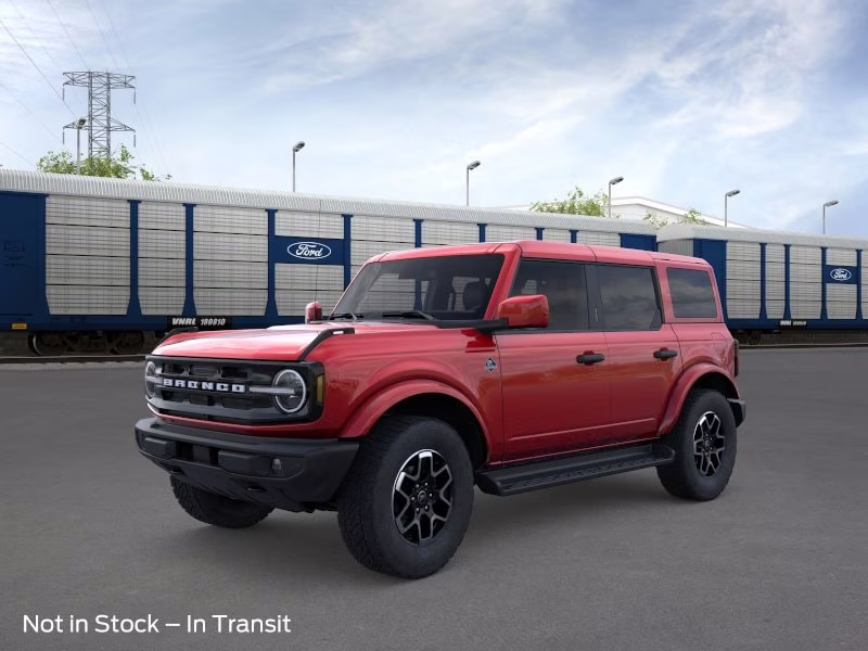 2026 Ruby Red Metallic Tinted Clearcoat Ford Bronco Outer Banks 4X4 SUV
