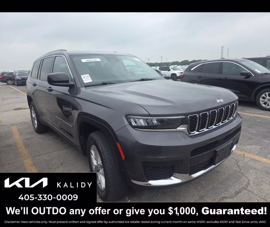 2023 Baltic Gray Metallic Clearcoat Jeep Grand Cherokee L Laredo RWD SUV
