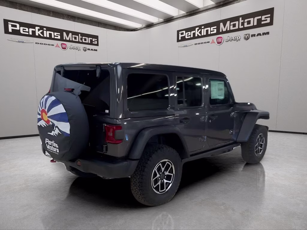 2026 Granite Crystal Metallic Clearcoat Jeep Wrangler Rubicon 4X4 SUV