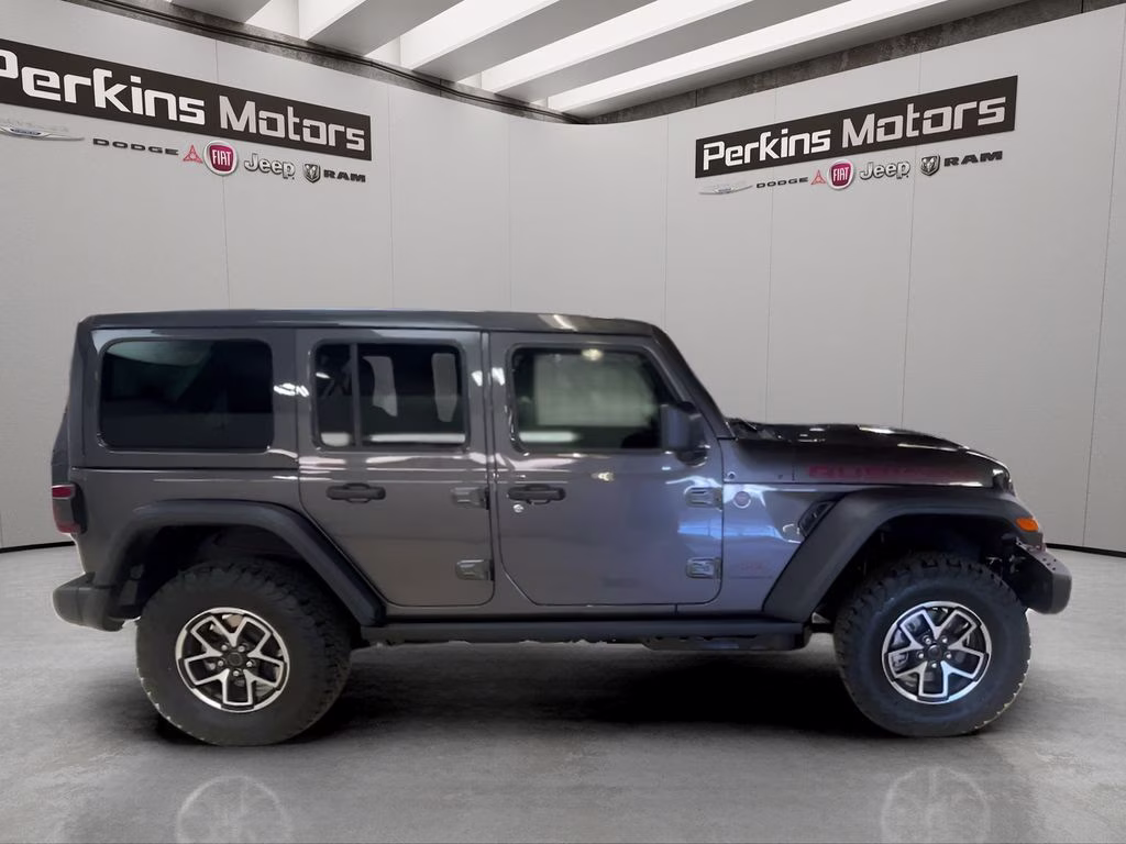 2026 Granite Crystal Metallic Clearcoat Jeep Wrangler Rubicon 4X4 SUV