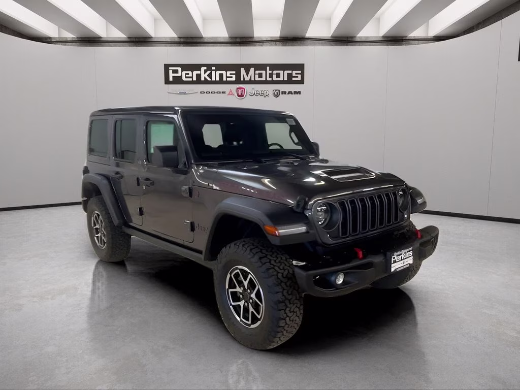 2026 Granite Crystal Metallic Clearcoat Jeep Wrangler Rubicon 4X4 SUV