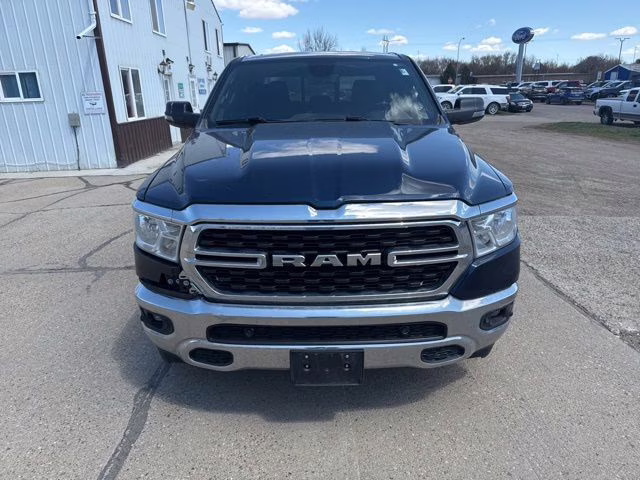 2023 Patriot Blue Pearlcoat Ram 1500 Big Horn/Lone Star 4X4 Truck