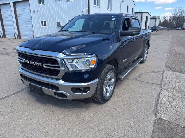 2023 Patriot Blue Pearlcoat Ram 1500 Big Horn/Lone Star 4X4 Truck