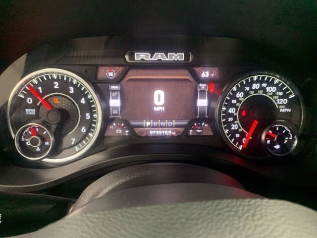2023 Patriot Blue Pearlcoat Ram 1500 Big Horn 4X4 Truck