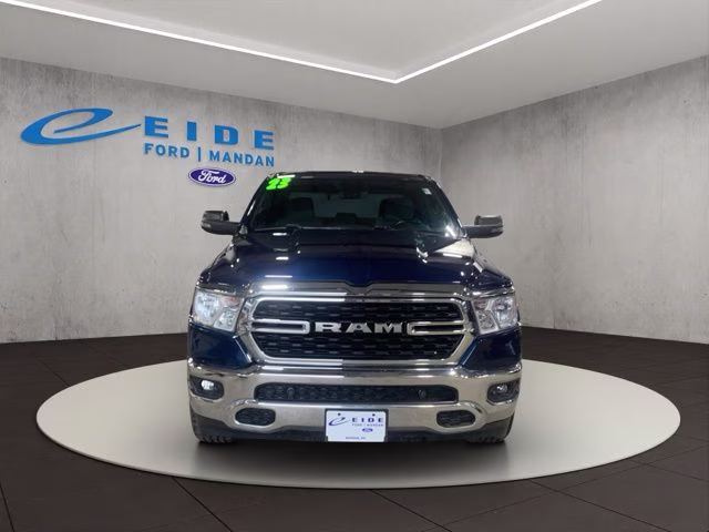 2023 Patriot Blue Pearlcoat Ram 1500 Big Horn 4X4 Truck