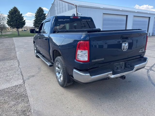 2023 Patriot Blue Pearlcoat Ram 1500 Big Horn/Lone Star 4X4 Truck
