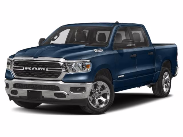 2023 Patriot Blue Pearlcoat Ram 1500 Big Horn/Lone Star 4X4 Truck