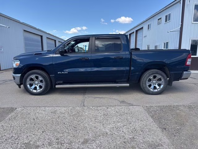 2023 Patriot Blue Pearlcoat Ram 1500 Big Horn/Lone Star 4X4 Truck