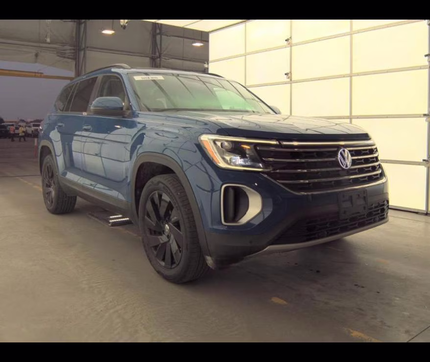 2025 Mountain Lake Blue Metallic Volkswagen Atlas 2.0T SE w/Technology FWD SUV