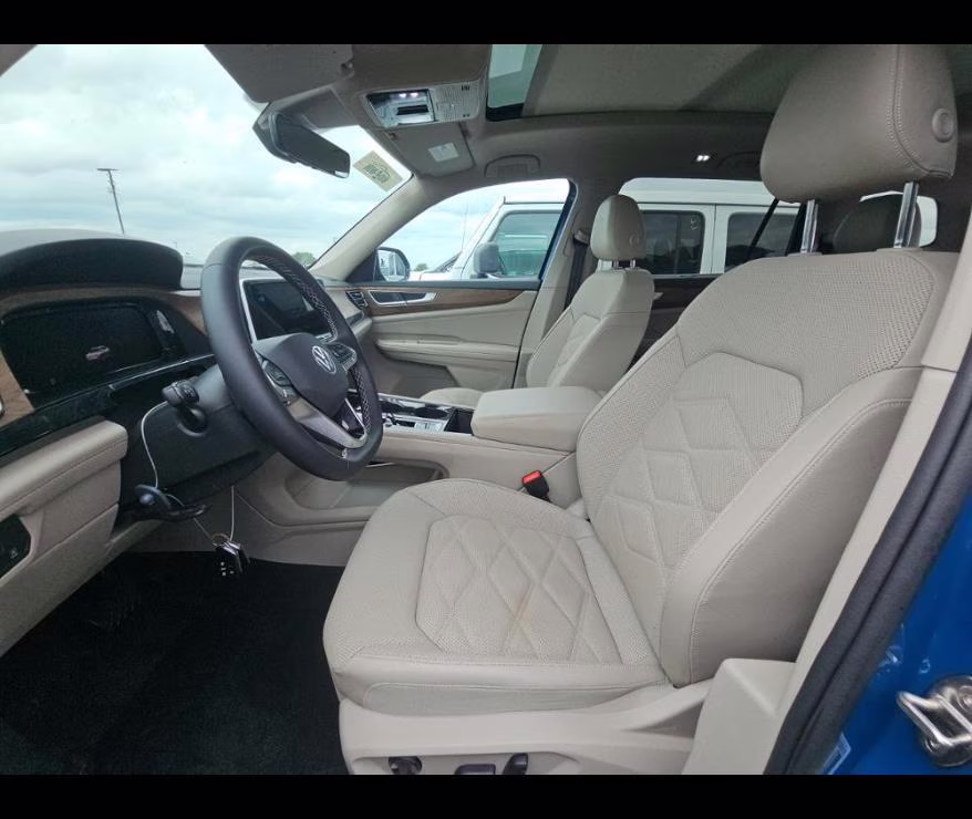 2025 Mountain Lake Blue Metallic Volkswagen Atlas 2.0T SE w/Technology FWD SUV