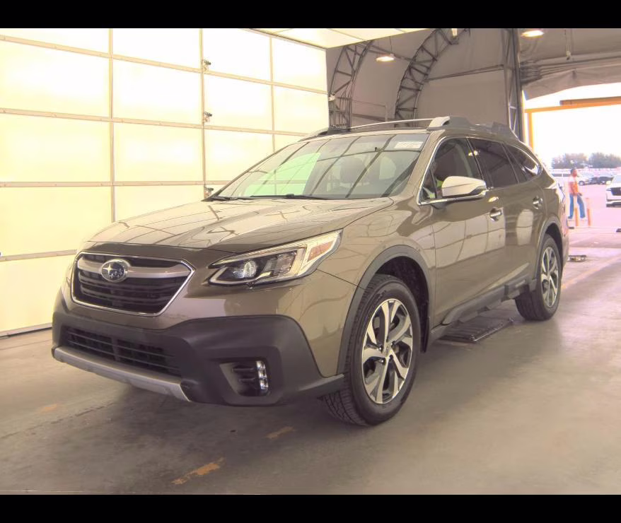 2020 Autumn Green Metallic Subaru Outback Touring AWD SUV