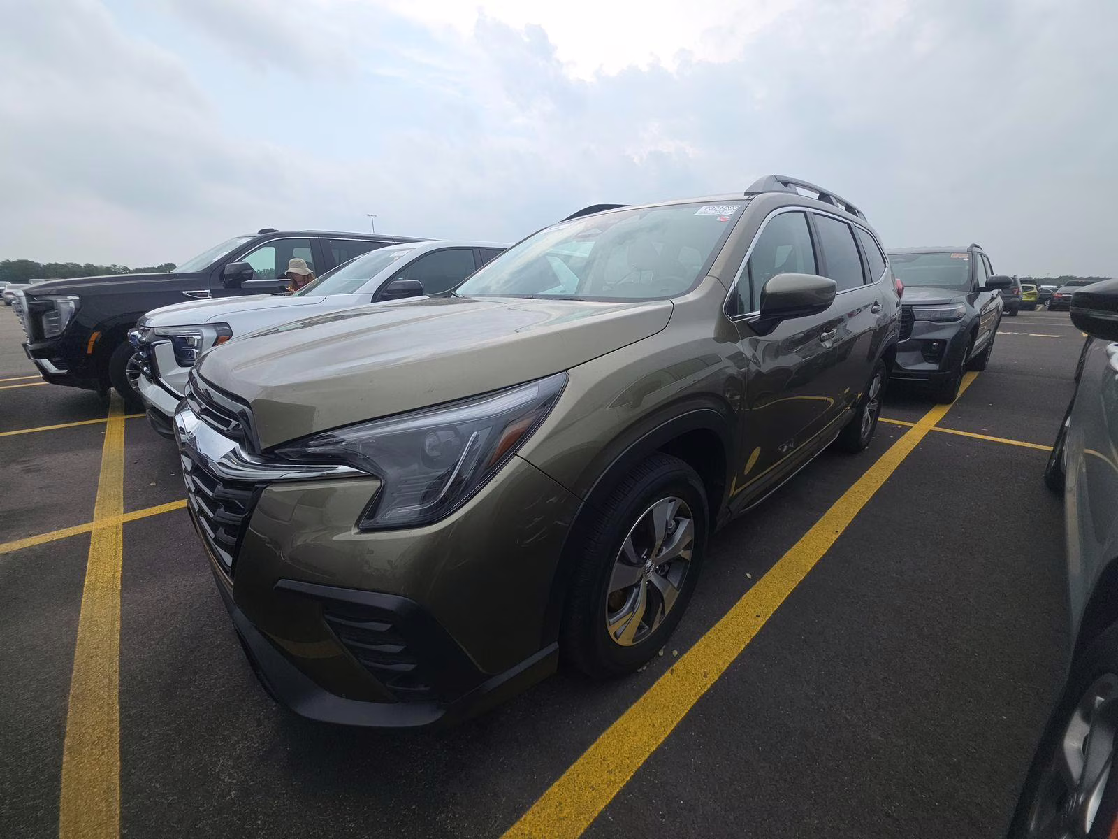 2025 Autumn Green Metallic Subaru Ascent Premium AWD SUV