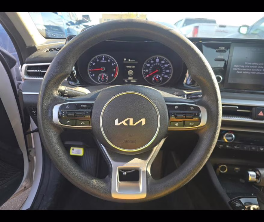 2022 Glacial White Pearl Kia K5 LXS FWD Sedan