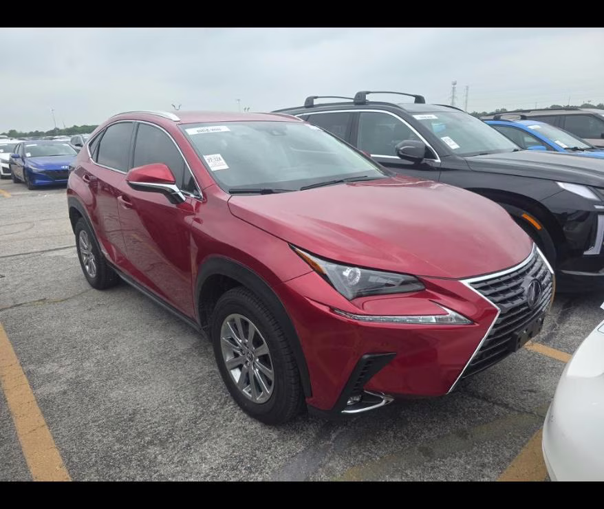 2021 Matador Red Mica Lexus NX NX 300h AWD SUV