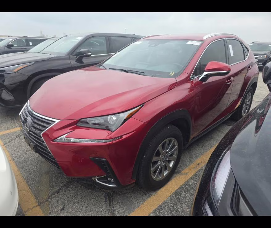 2021 Matador Red Mica Lexus NX NX 300h AWD SUV