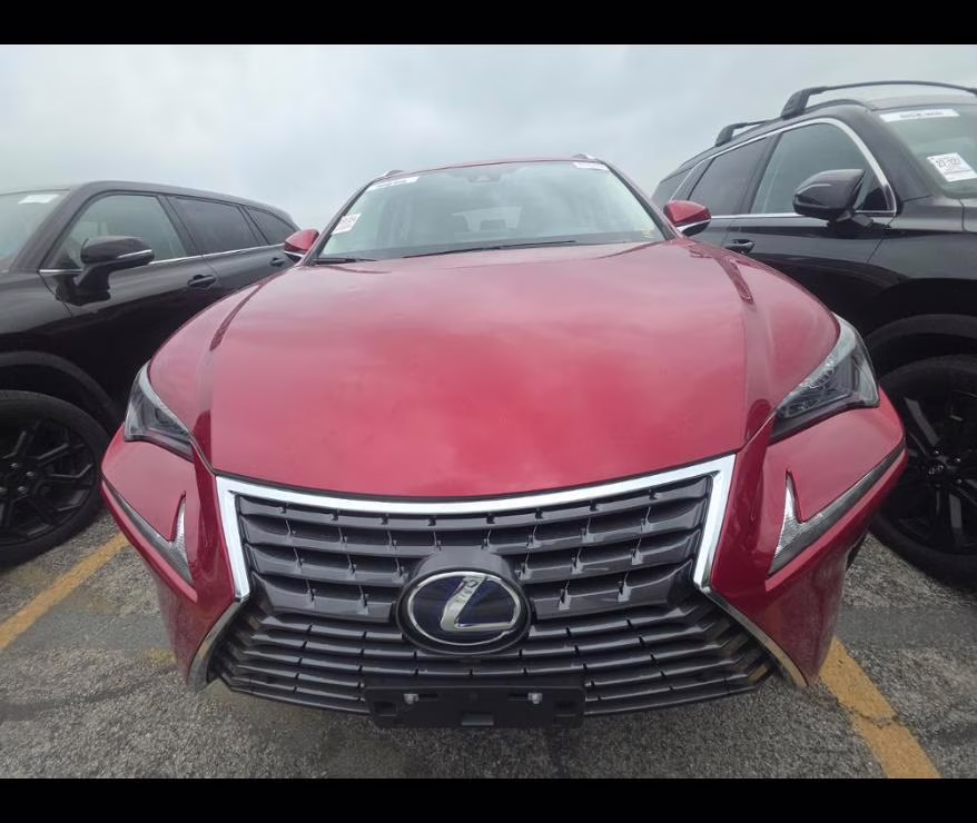 2021 Matador Red Mica Lexus NX NX 300h AWD SUV