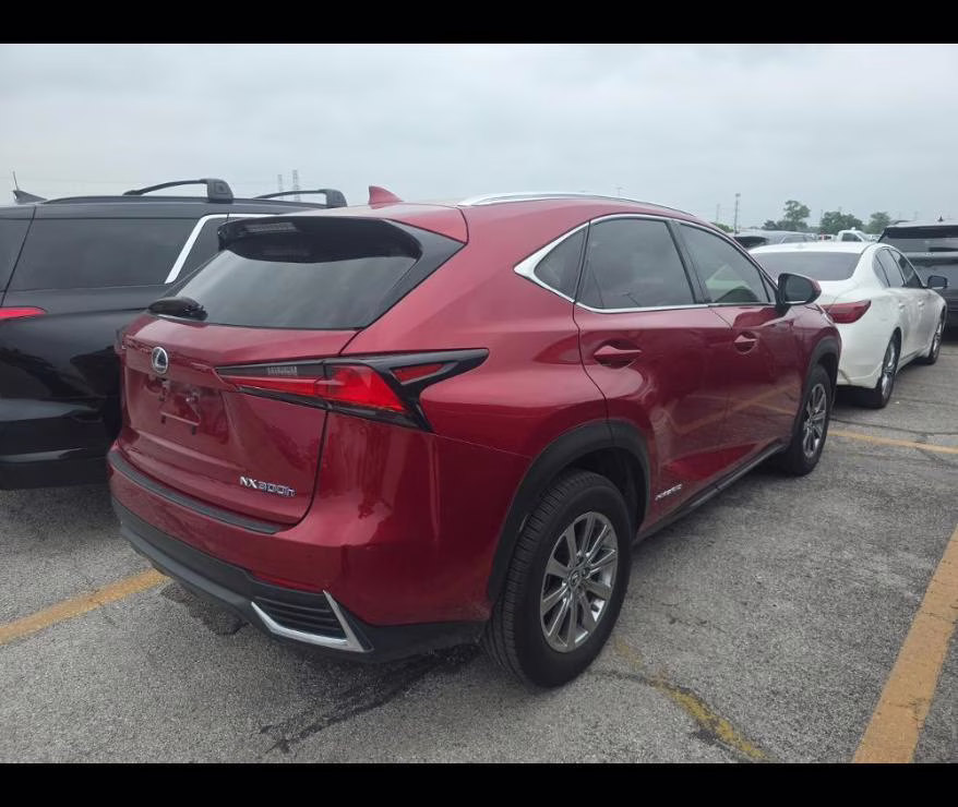 2021 Matador Red Mica Lexus NX NX 300h AWD SUV
