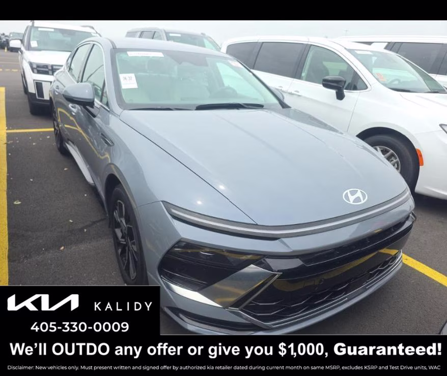 2025 Transmission Blue Hyundai Sonata SEL FWD Sedan