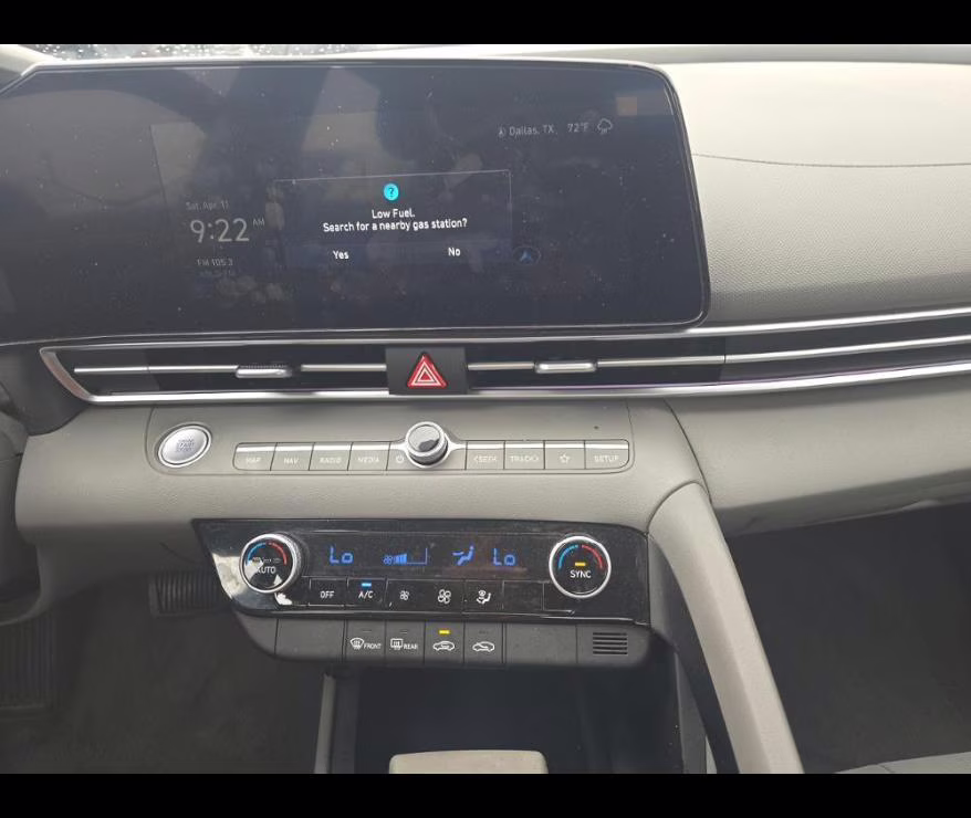 2024 Intense Blue Hyundai Elantra SEL FWD Sedan