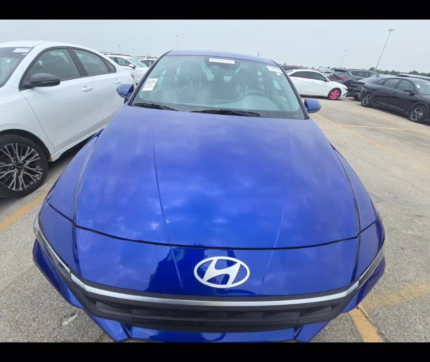 2024 Intense Blue Hyundai Elantra SEL FWD Sedan