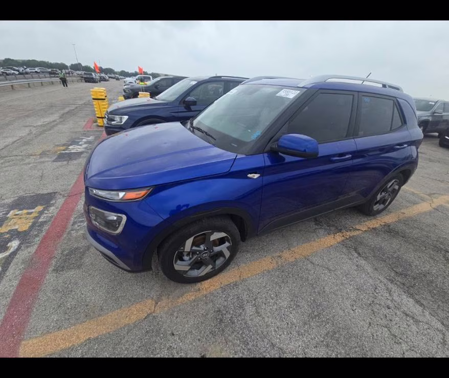 2023 Intense Blue Hyundai Venue SEL FWD SUV